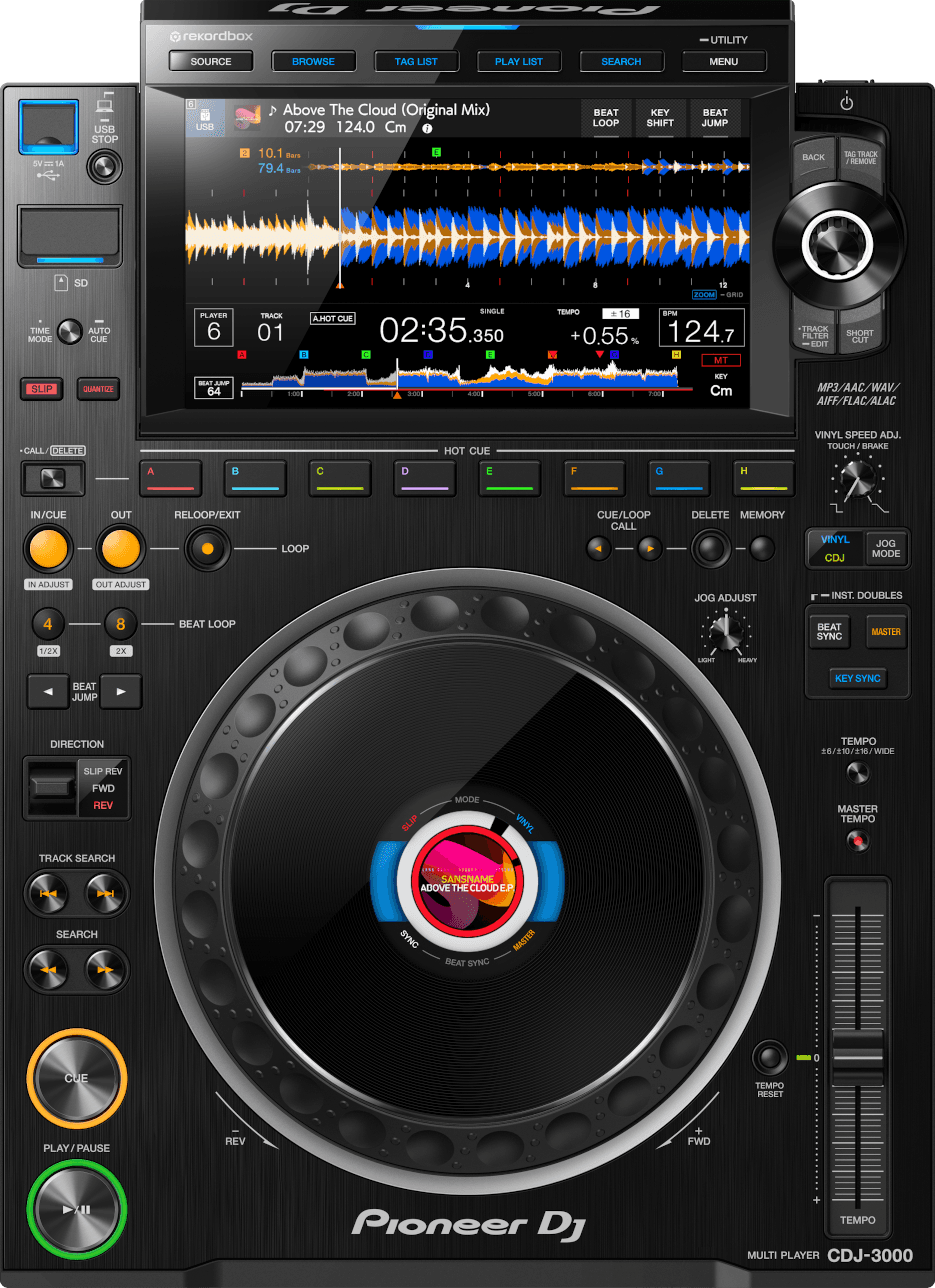 Pioneer DJ - CDJ-3000 Mediaspeler