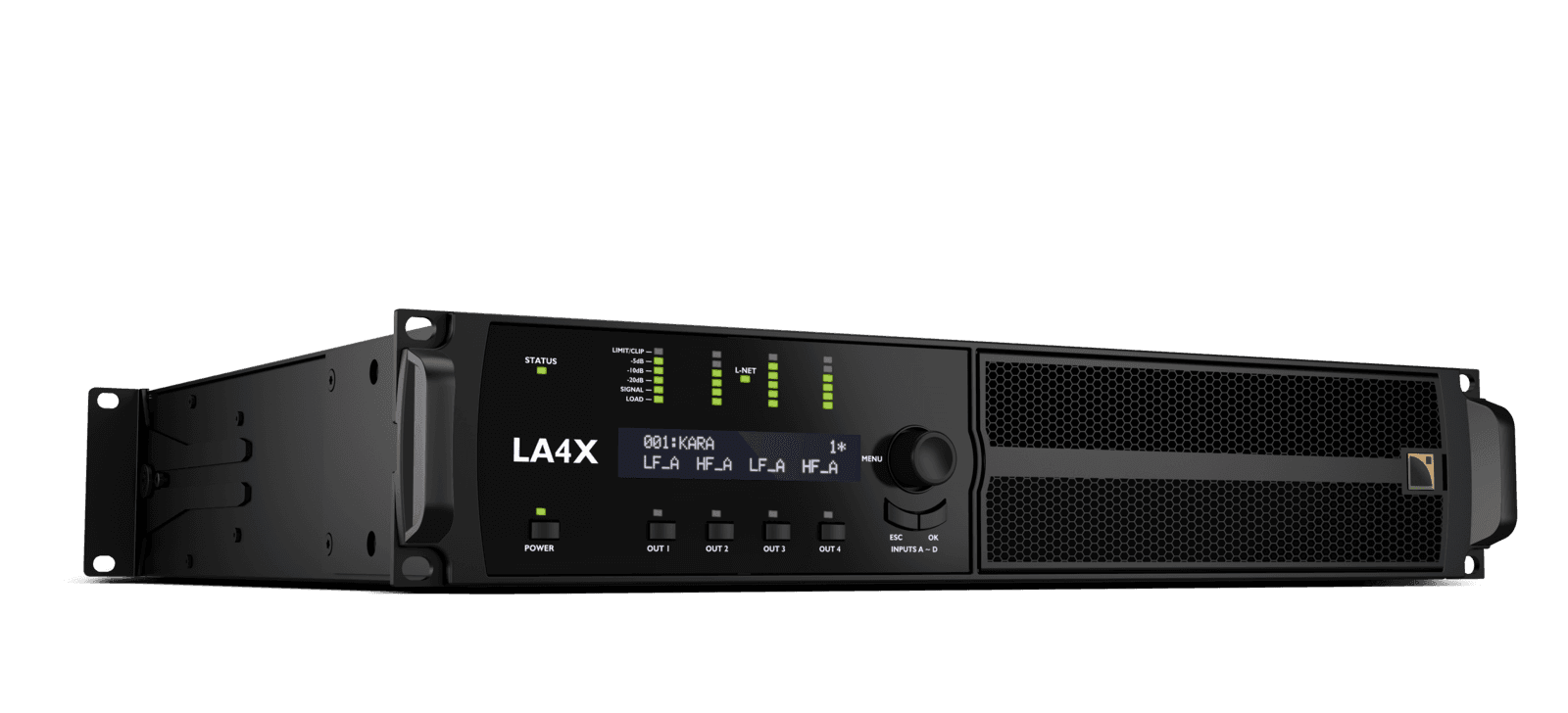 L-Acoustics - LA4X Versterker huren — Versterkers bij DAE Productions