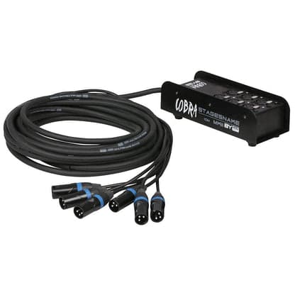 XLR Stage Snake 6/0 15m huren — Audio bij DAE Productions