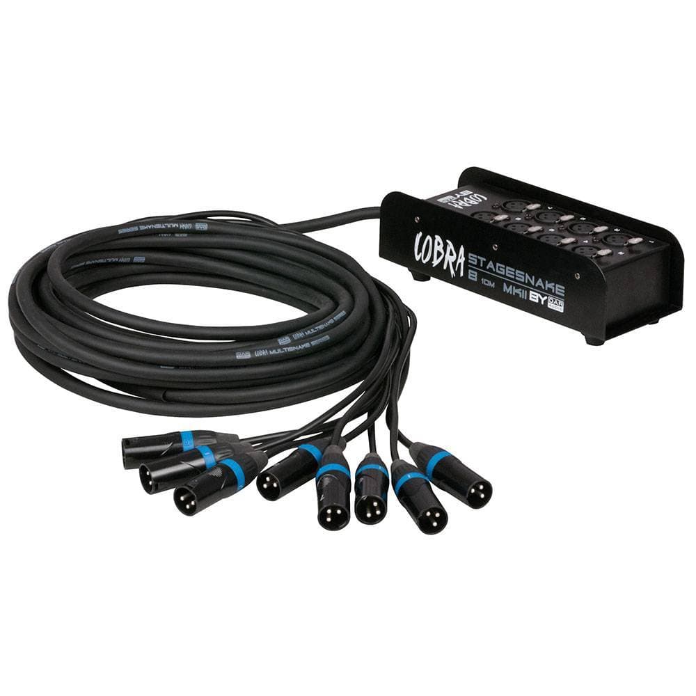 XLR Studio Snake 8/0 6m huren — Audio bij DAE Productions