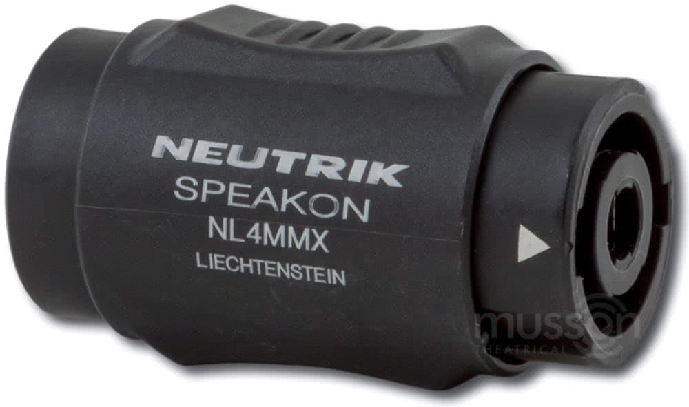 SpeakON - NL4 Koppelstuk huren — Speaker bij DAE Productions