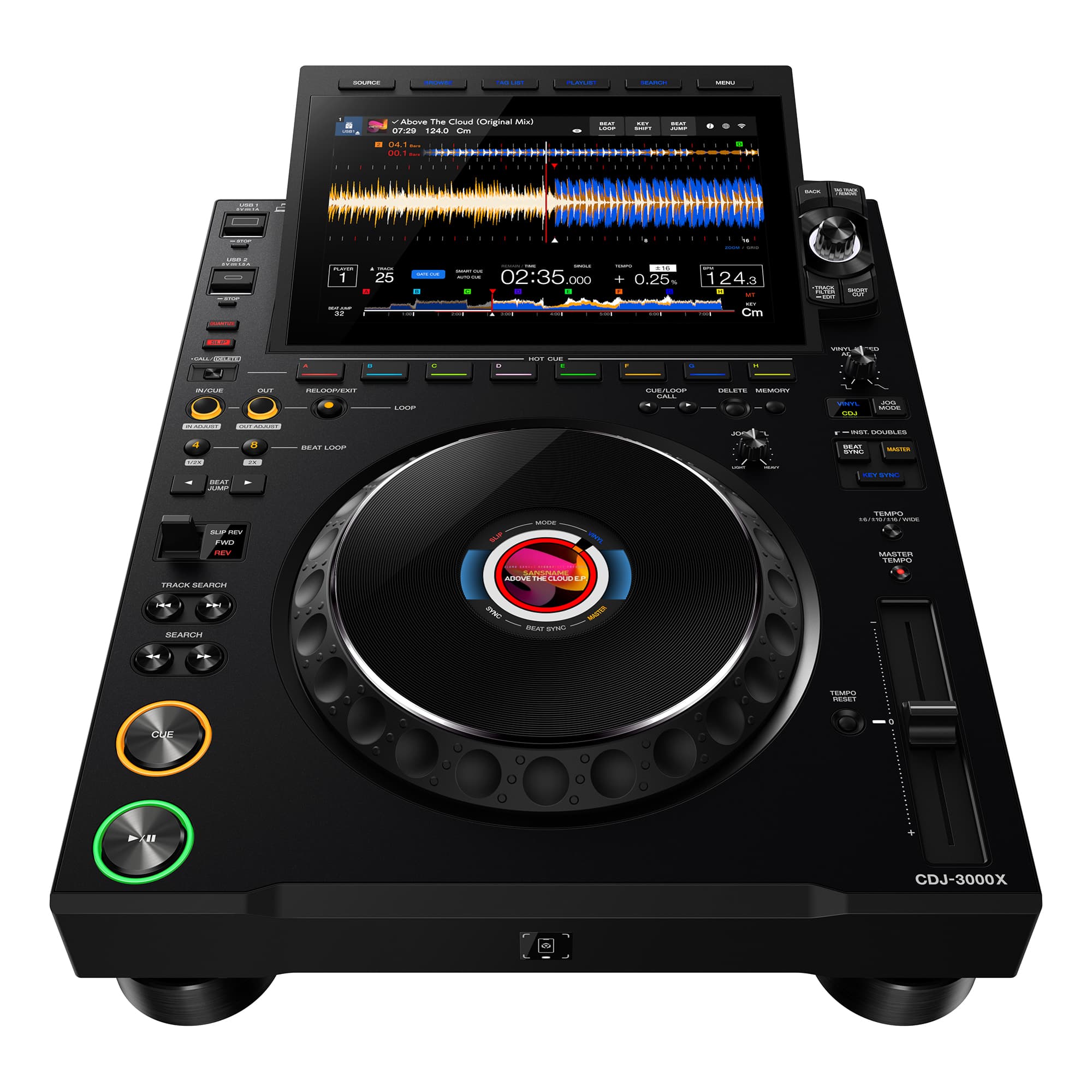 Pioneer DJ - CDJ-3000X Mediaspeler huren — DJ bij DAE Productions