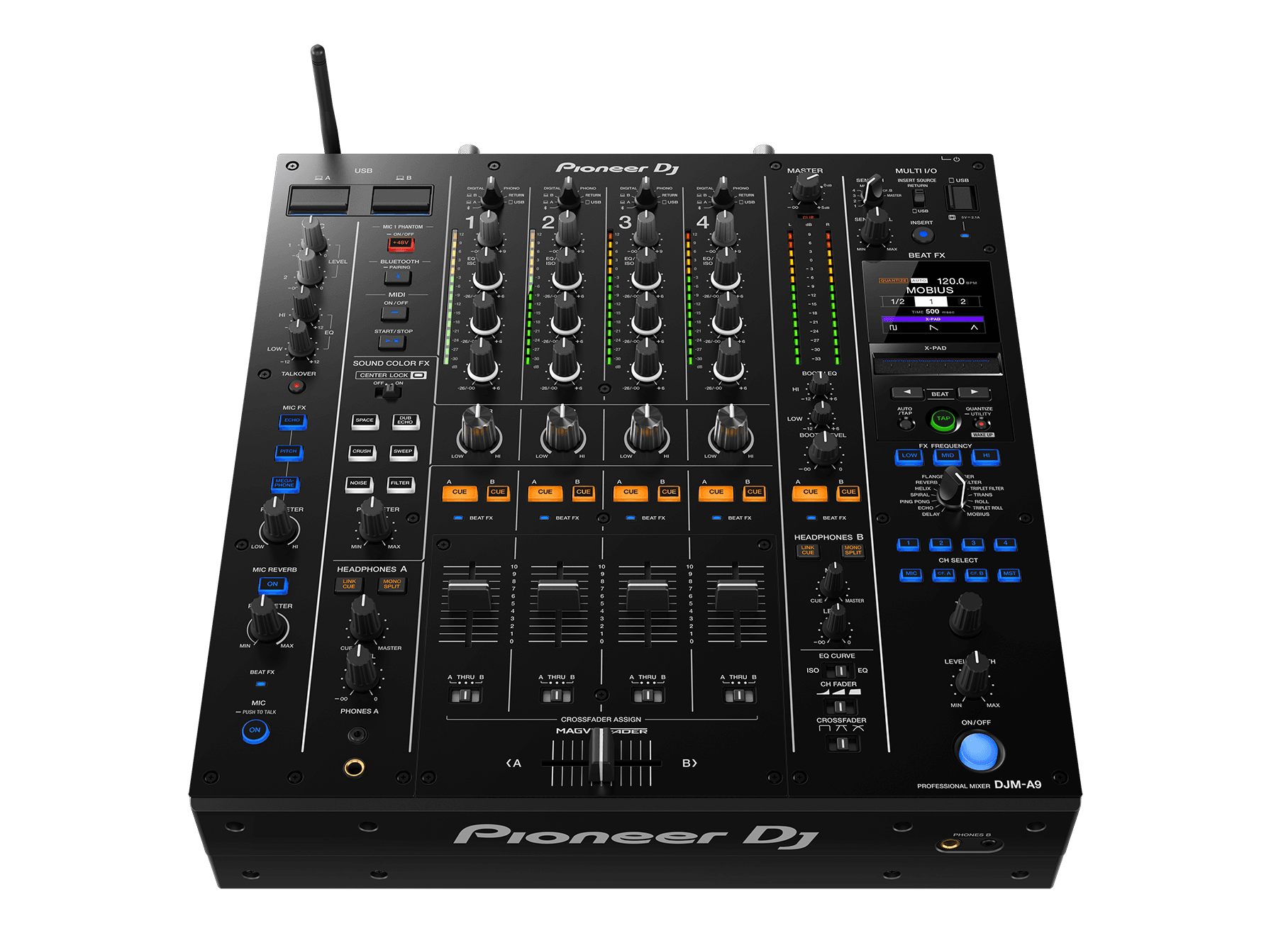 Pioneer DJ - DJM-A9 DJ-Mengpaneel huren — DJ bij DAE Productions